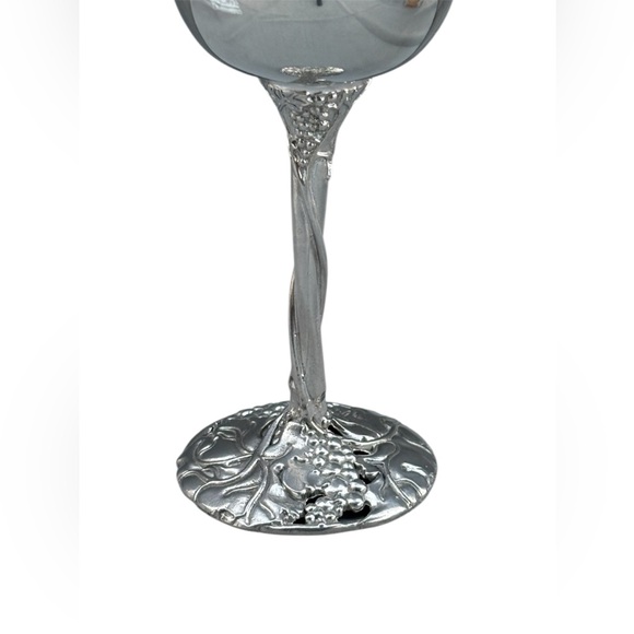 Vintage Original Atelier Bernard Chaudron Pewter Oil Lamp & Glass Chimney - Picture 4 of 6